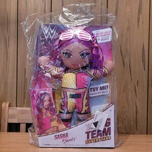 2018 WWE Sasha Banks Tag Team Superstars plush
